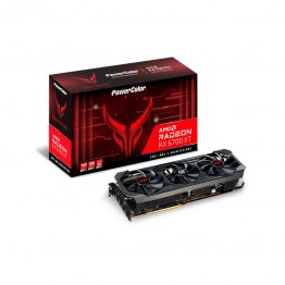 Placa video PowerColor Radeon RX 6700 XT Red Devil, 12 GB GDDR6, 192 Bit
